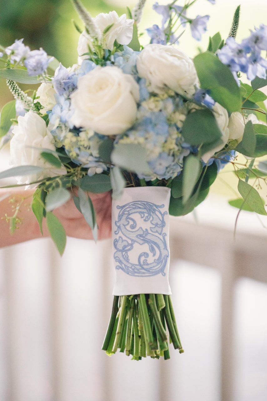 Wedding Bouquet Sash