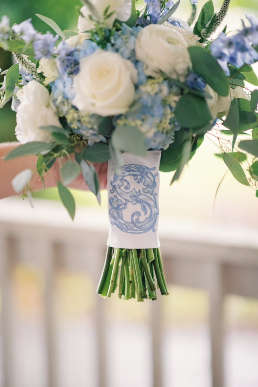 Wedding Bouquet Sash