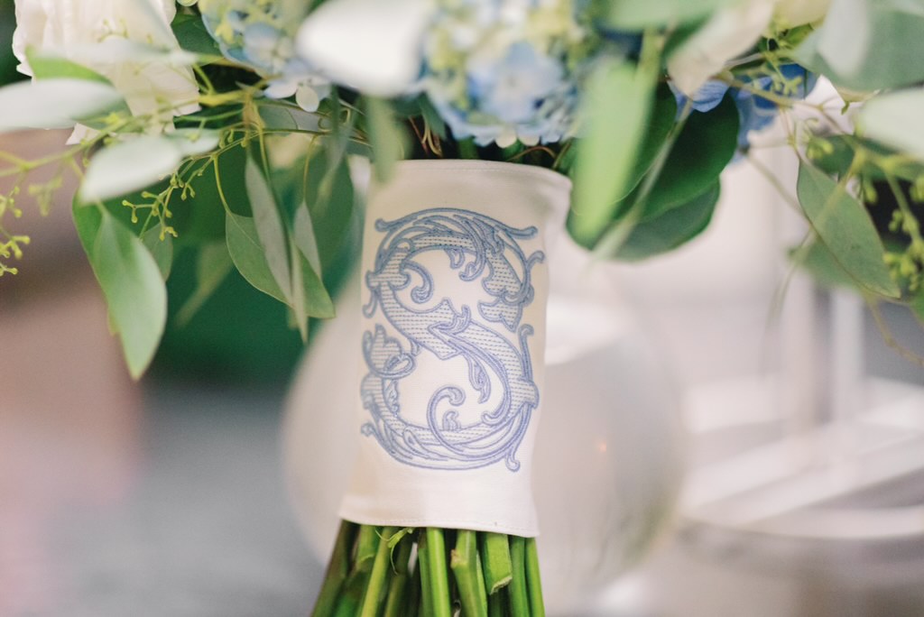 Wedding Bouquet Sash