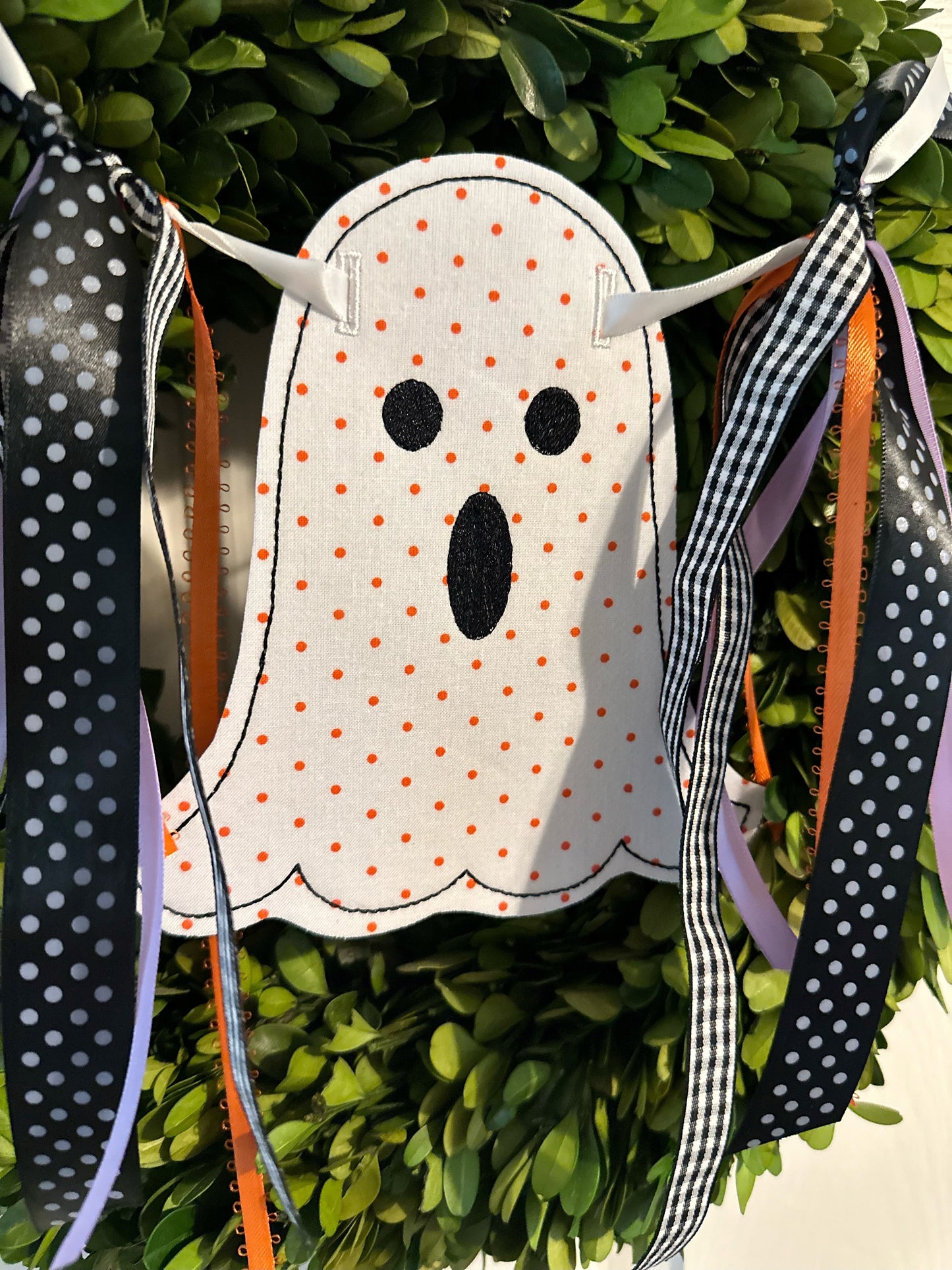 Ghost Wreath Banner - Single