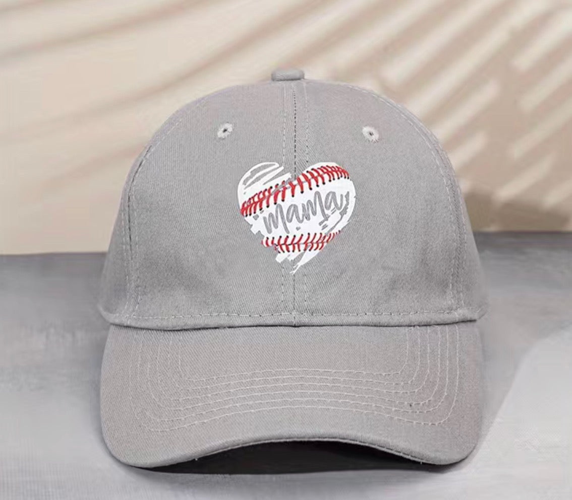 Mama Baseball Hat with Child Signature
