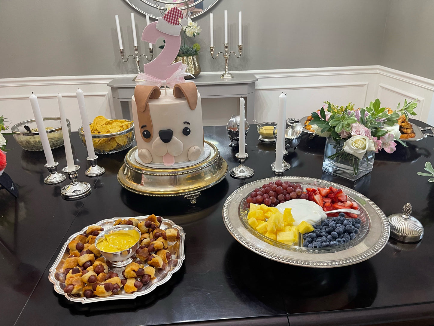 Number Santa Cake Topper