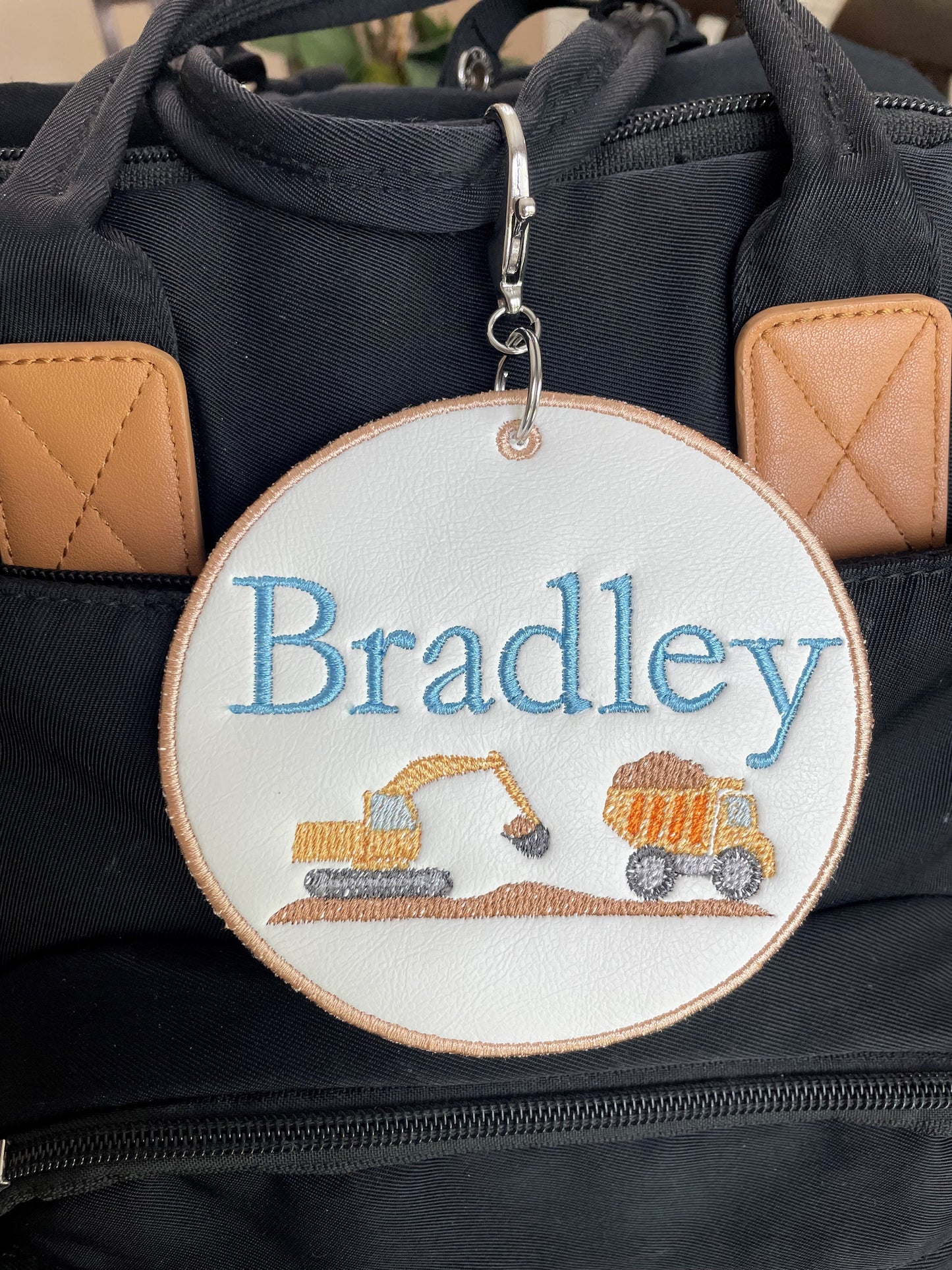 Construction Bag Tag