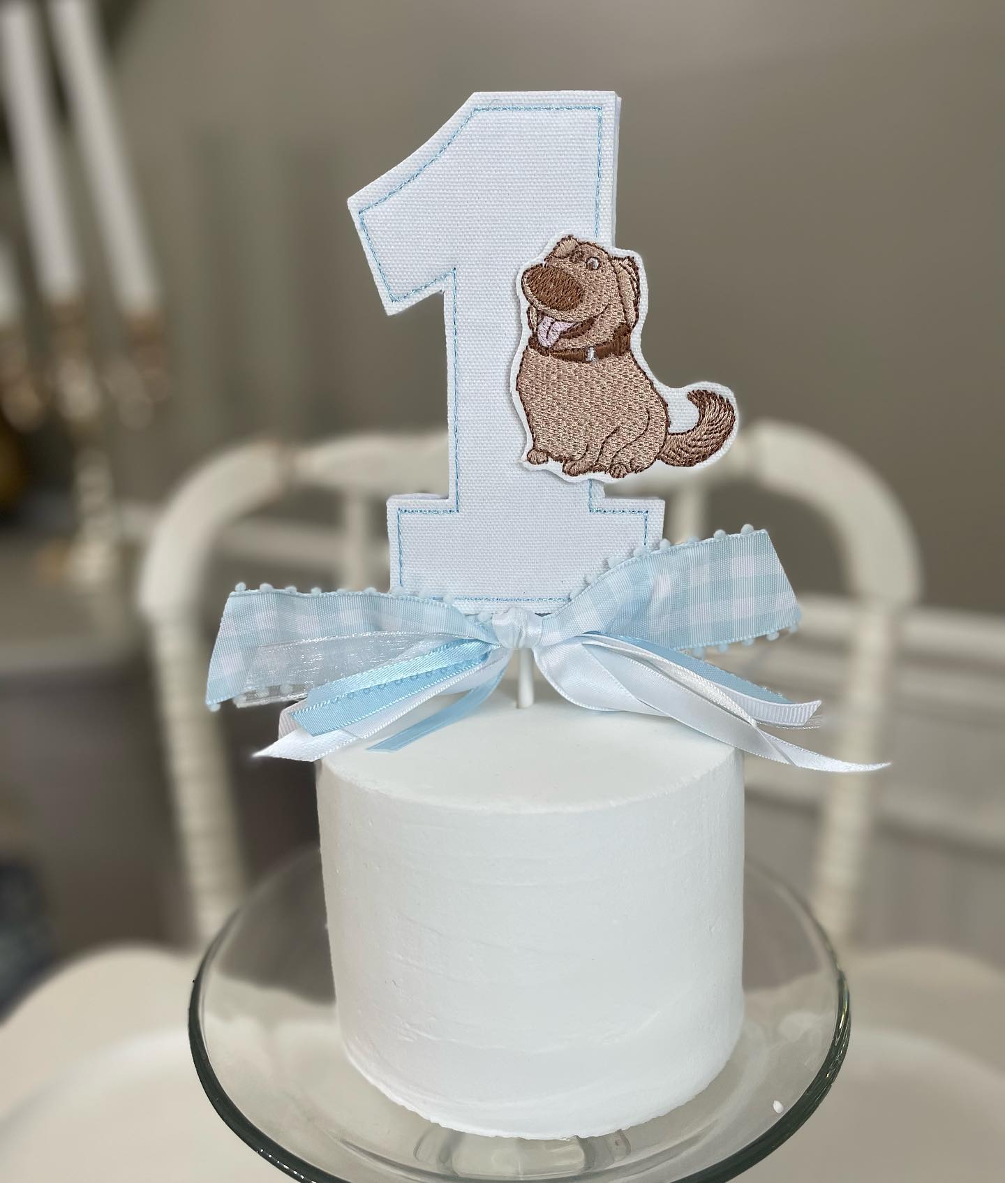 Dug Cake Topper
