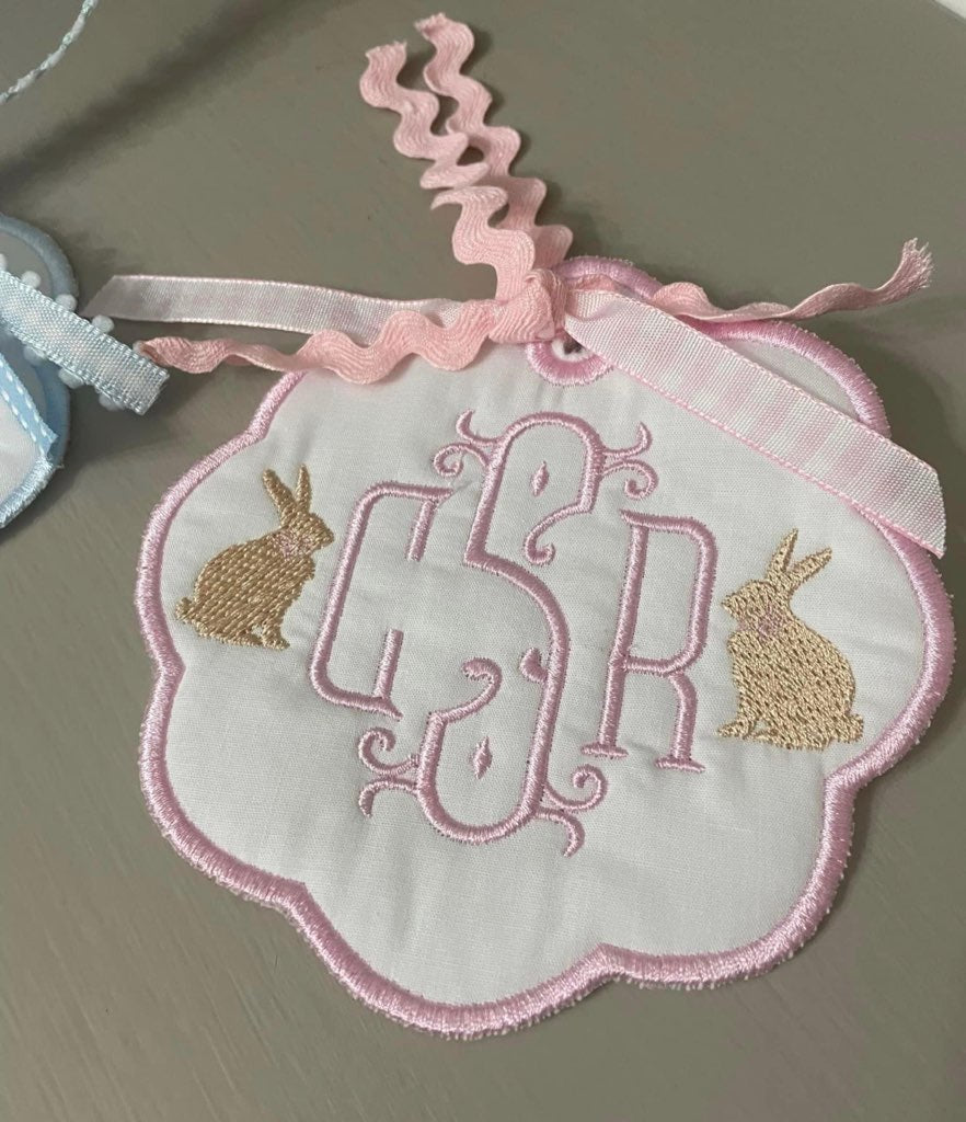 Easter Bunny Bag Tags