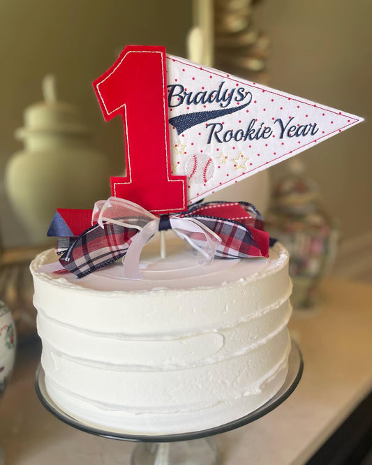 Rookie of the Year Cake Topper