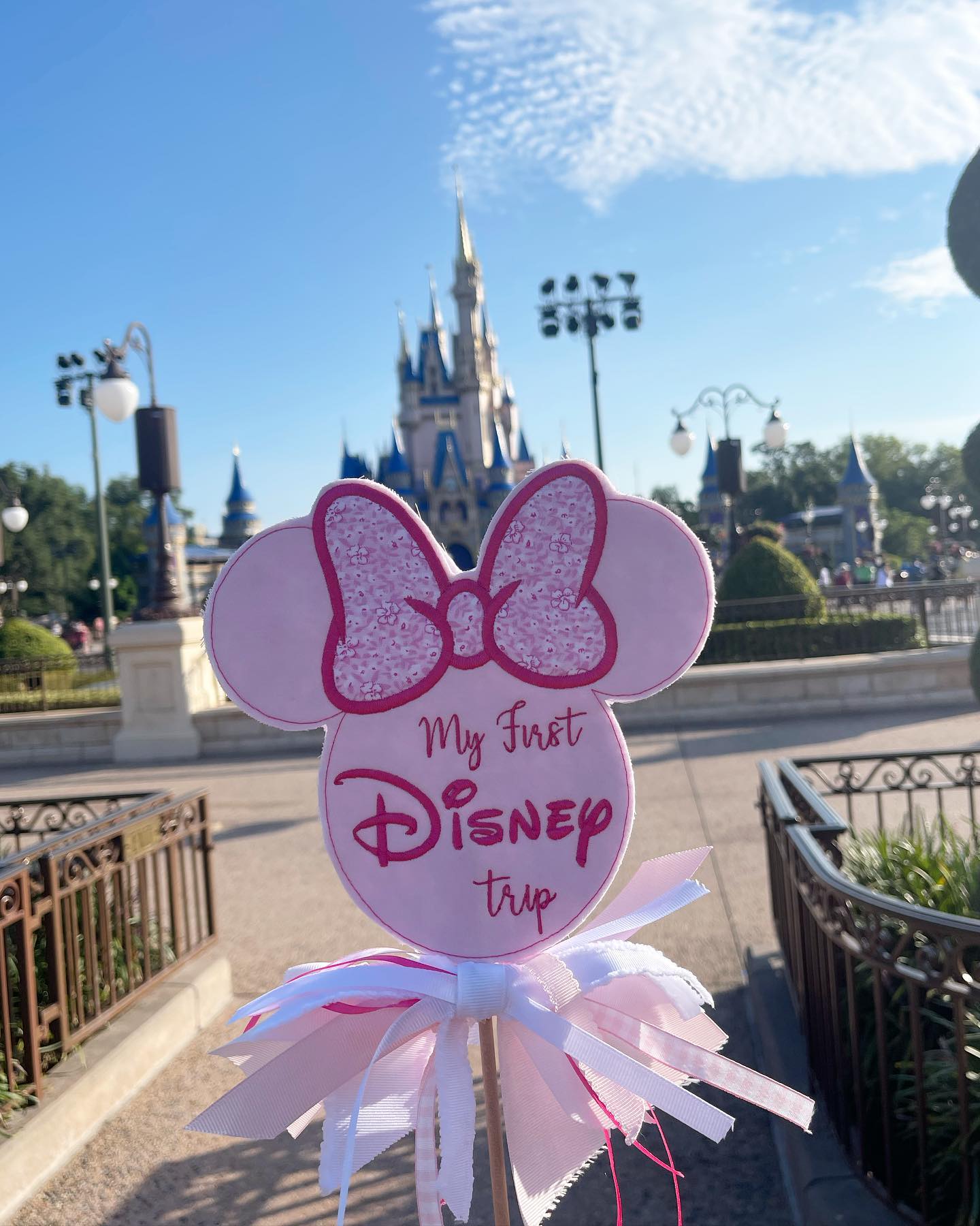 Mouse Wand with Bow – Coco Embroidery + Co