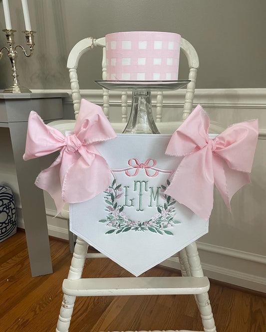 Big Bow High Chair Banner