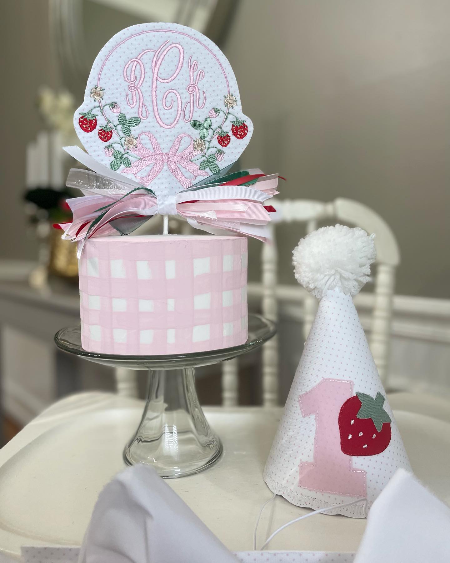 Strawberry Vine Birthday Set