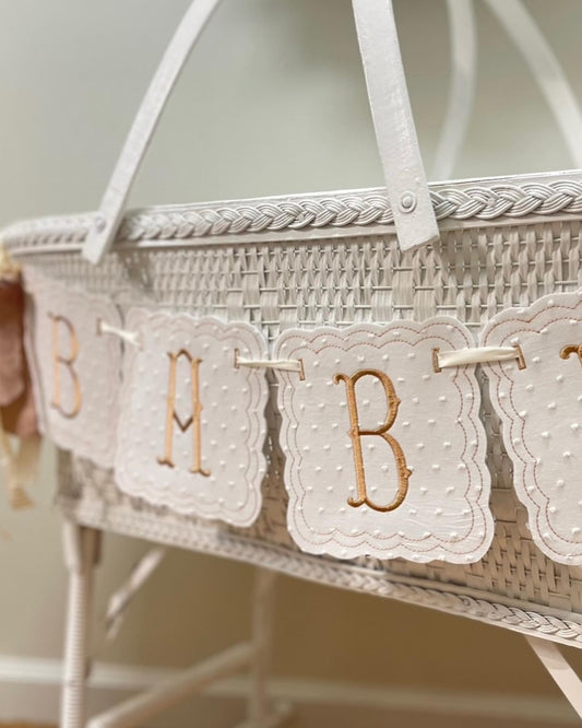 Square Baby/Name Bassinet Banner