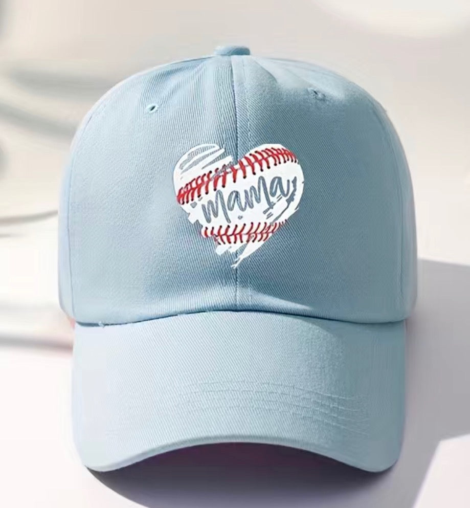 Mama Baseball Hat with Child Signature