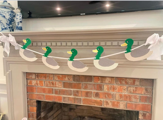 Mallard Mantel Banner