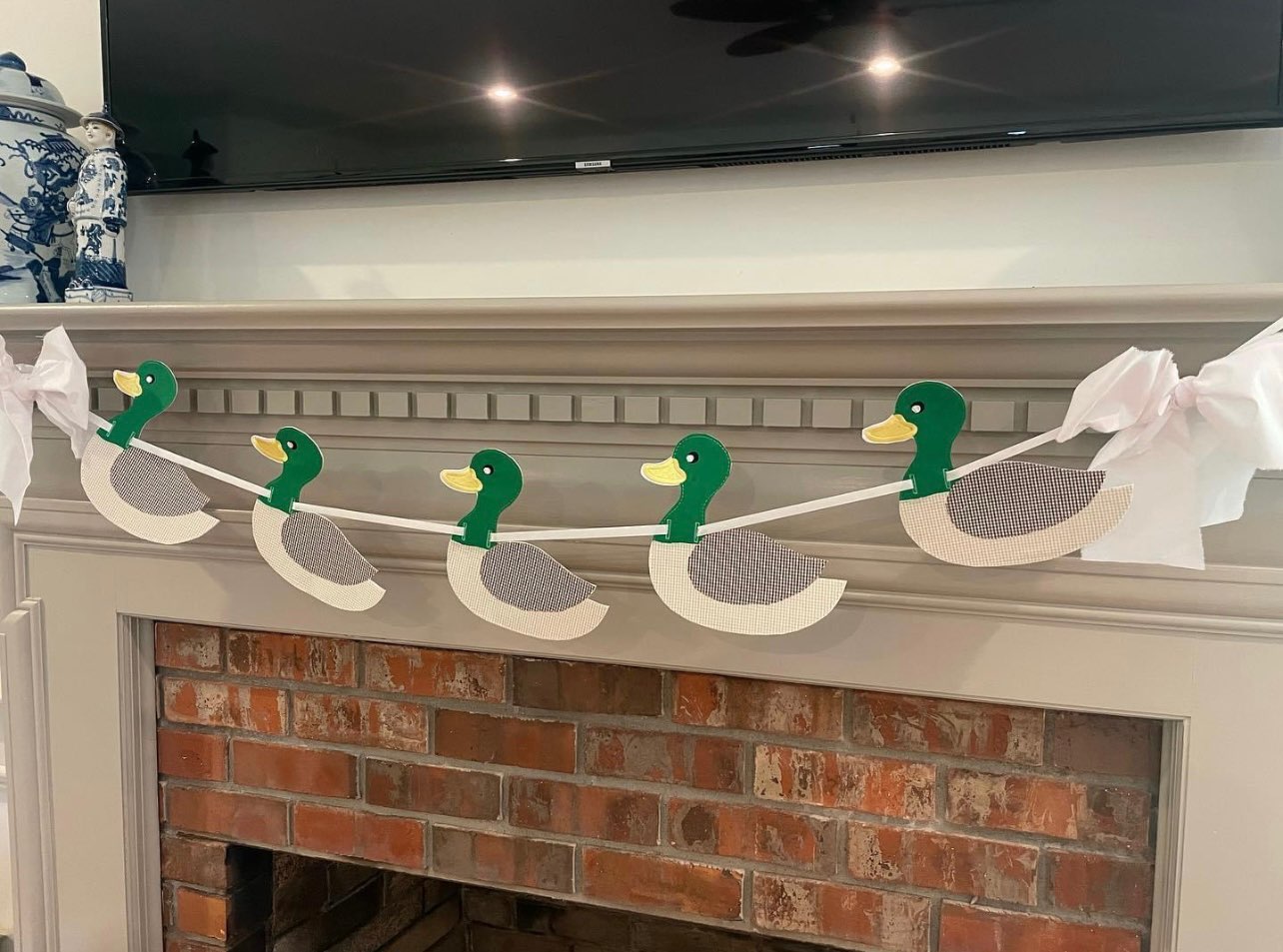 Mallard Mantel Banner