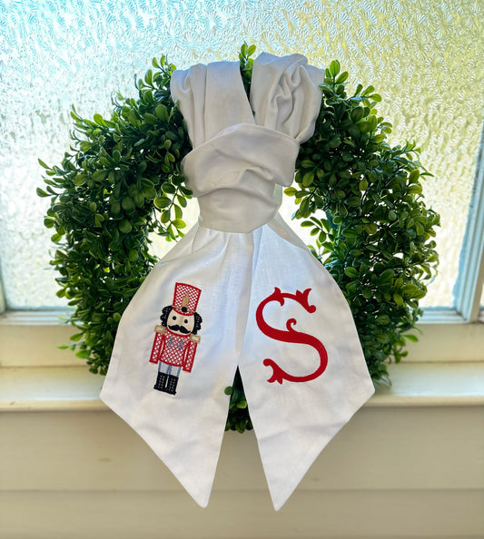 Nutcracker Wreath Sash