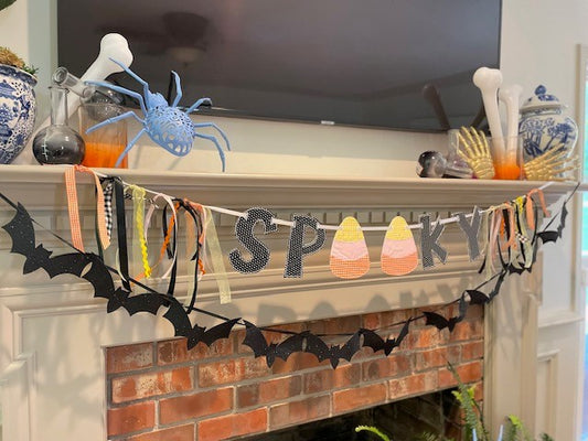 Spooky Mantel Banner