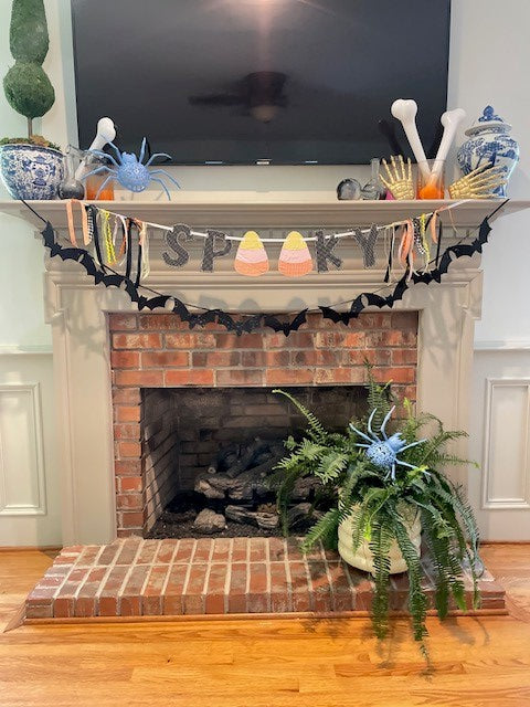 Spooky Mantel Banner