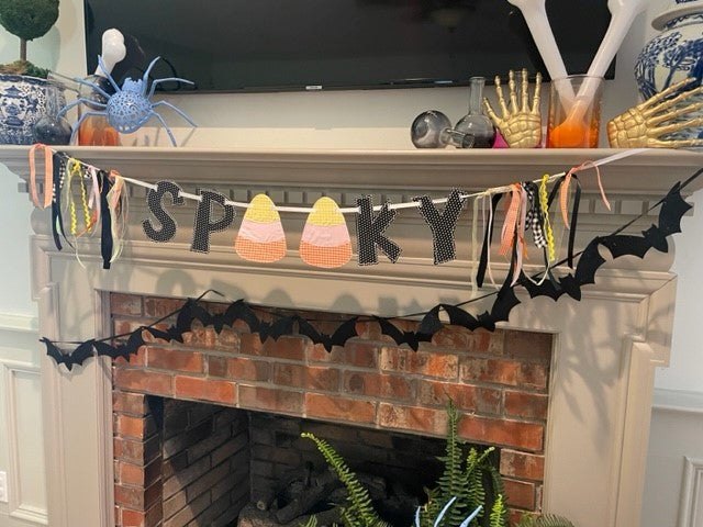 Spooky Mantel Banner