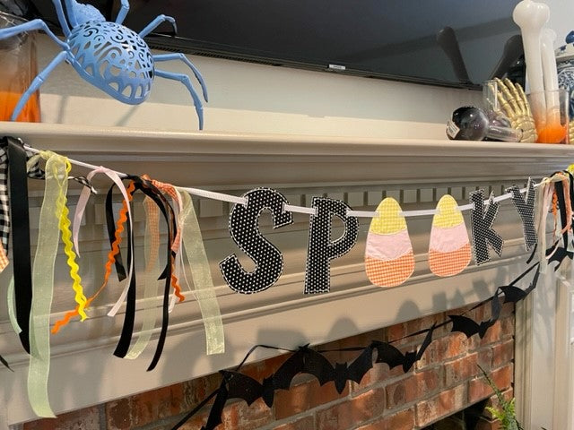 Spooky Mantel Banner