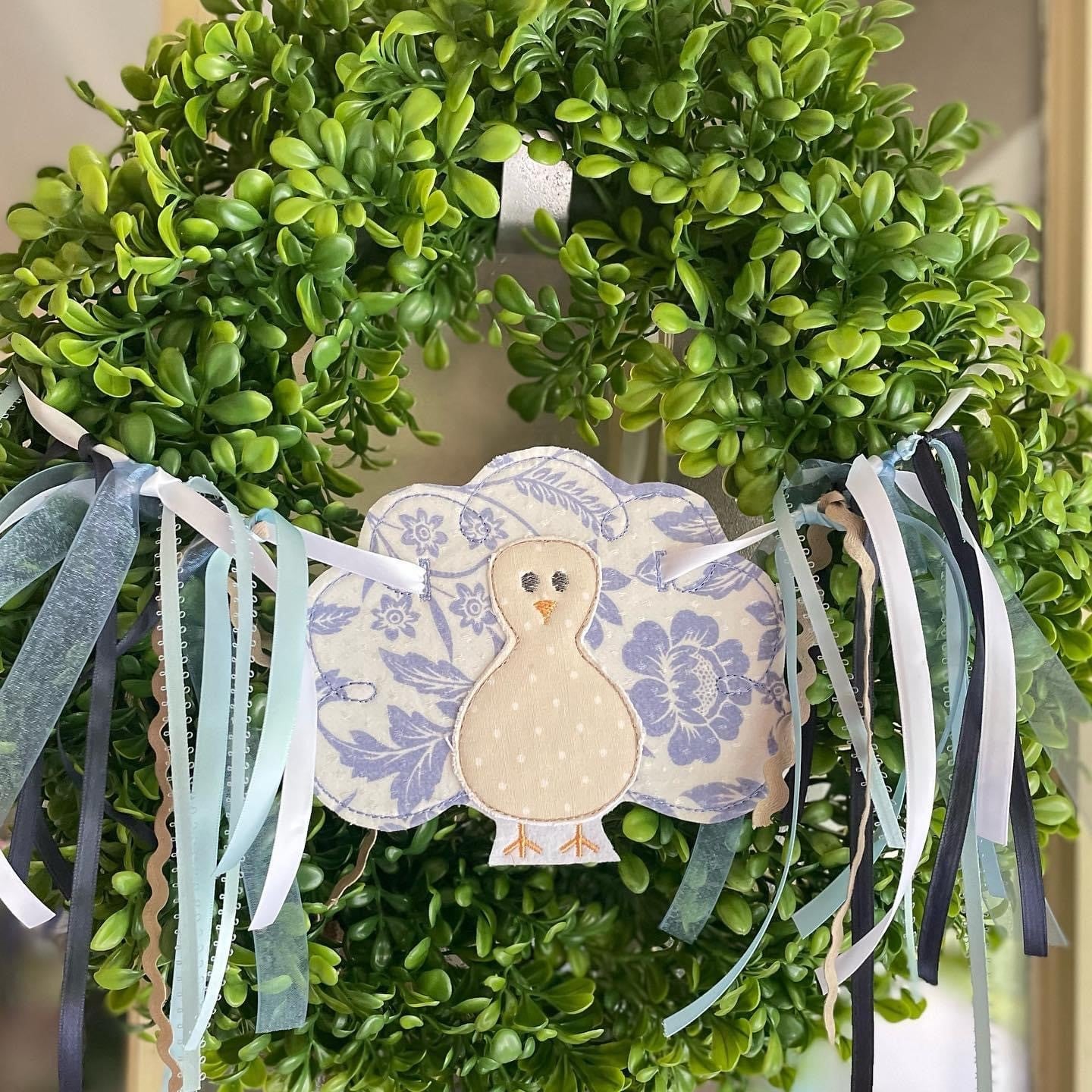 Turkey Wreath Banner